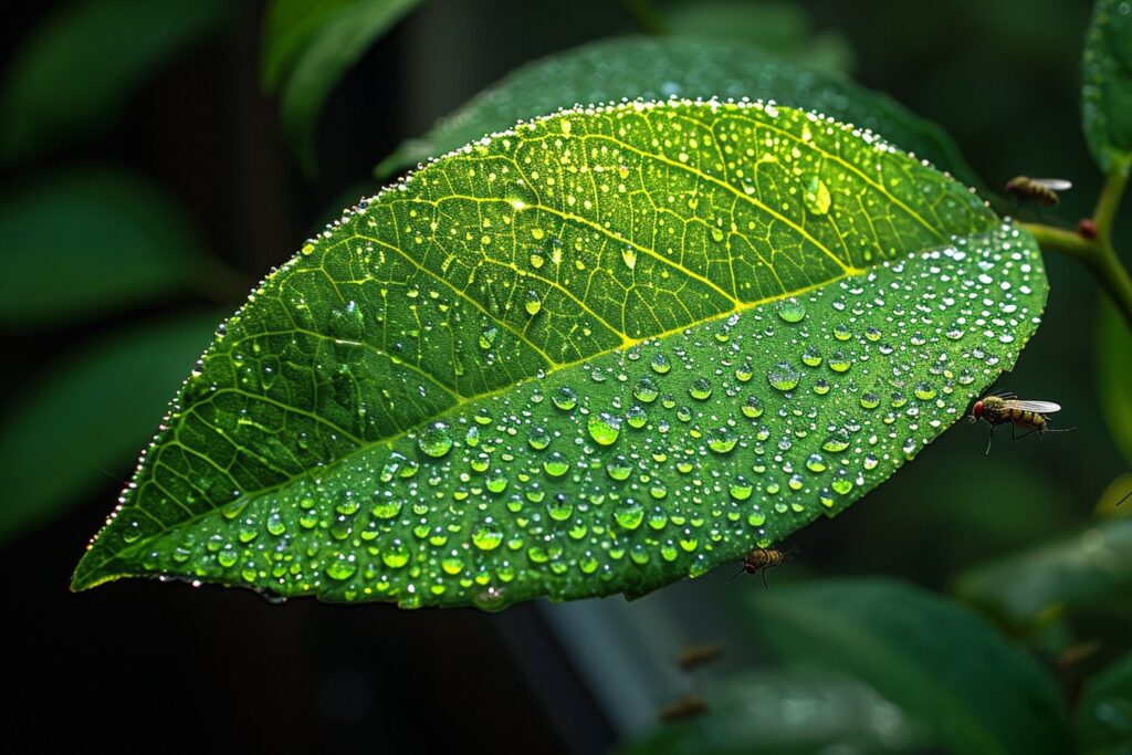 Éloigner les mouches et les moustiques : l’astuce de la feuille