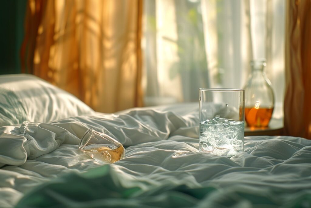 La déshydratation matinale liée à une mauvaise habitude avant de se coucher