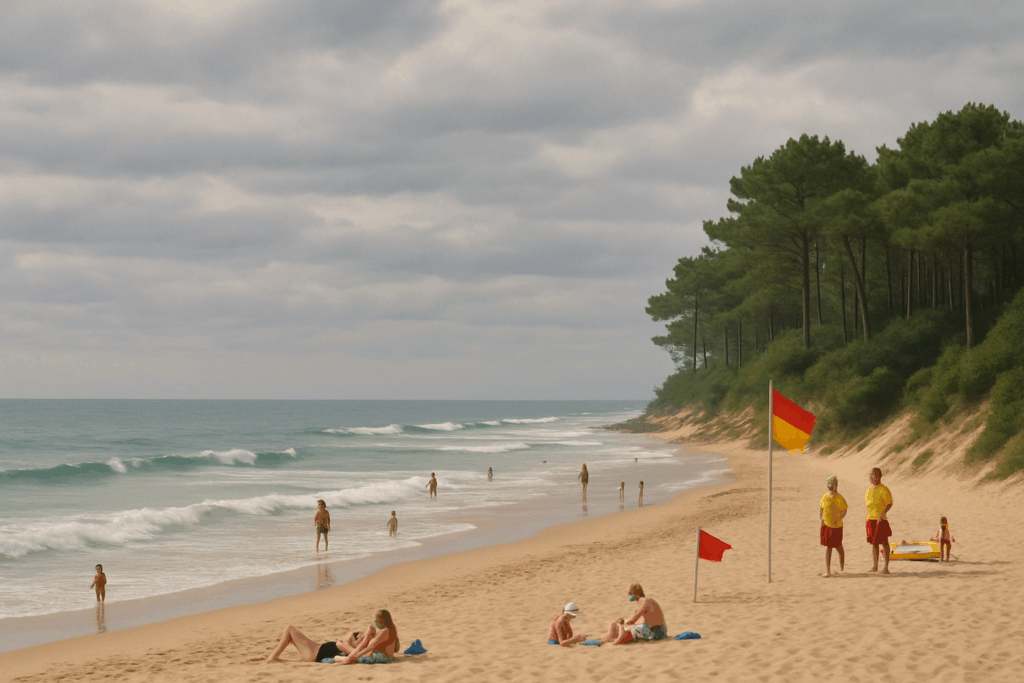 Alerte baignade : prudence sur les plages landaises ce week-end