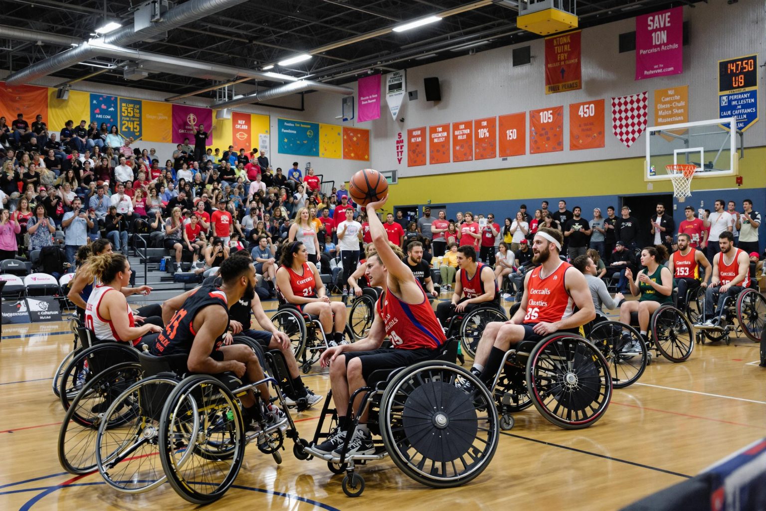 Mont-de-Marsan : les championnats de France de parabasket adapté rassemblent 600 sportifs