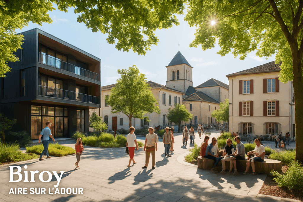 Vers une nouvelle dynamique à Aire-sur-l’Adour : projets de réhabilitation au cœur du quartier Biroy et autres initiatives