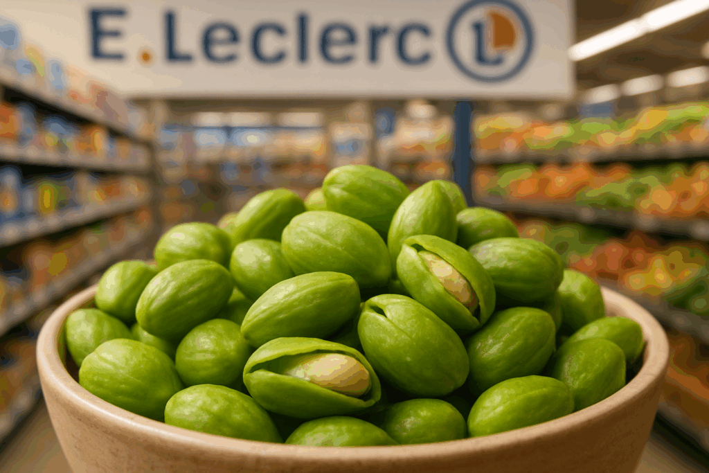 Attention : des pistaches chez E. Leclerc contaminées par la salmonelle ! Vérifiez vos courses !