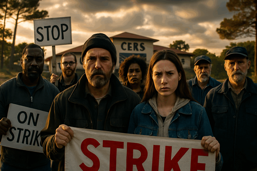 Grève au Cers de Capbreton : les salariés maintiennent la pression dans les Landes